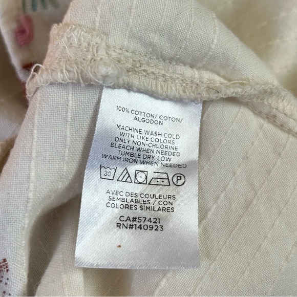 Lou & Grey for Loft Getaway Embroidered Balloon-Sleeve Peasant Top - Picture 12 of 12